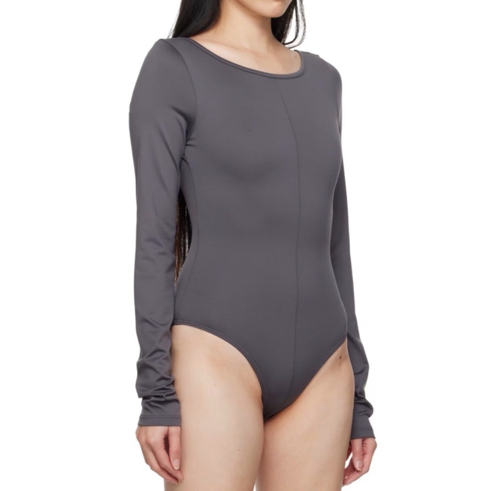 Agolde Gray Paulette Bodysuit - Picture 2 of 11
